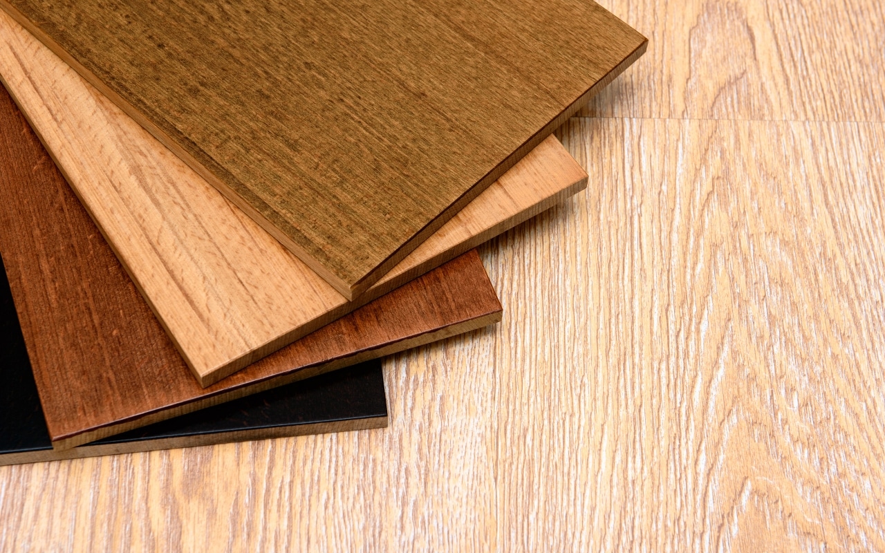 luxury vinyl plank flooring wear layer thickness example showing durable wood look vinyl plank surface detail